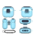 thumbnail image 1 of Protective Case for AirPods 4 2024 Wireless Earbuds, Transparent Shockproof TPU Case Protective Cover Case  for Airpods 4 with Keychain, 1 of 9