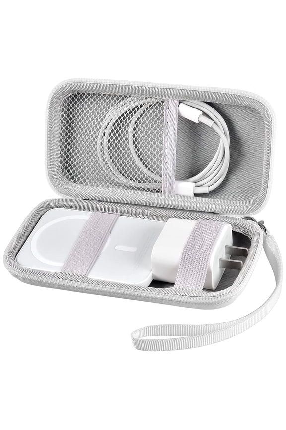 Protective Case for Apple MagSafe Battery Pack, for MagSafe Magnetic Power Bank, White- Case Only