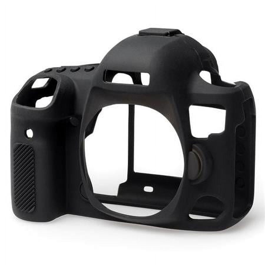 EasyCover Silicone Protective Case For Canon M5 Camera - Black, Custom Fit, Scratch & Shock Resistant