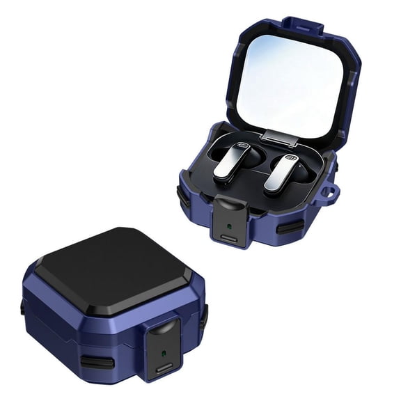 Protective Case for Galaxy Buds4 and Buds4 Pro, Shock Resistant Earbuds Cover with Lock Design, PC TPU Full Protection Charging Compatible
