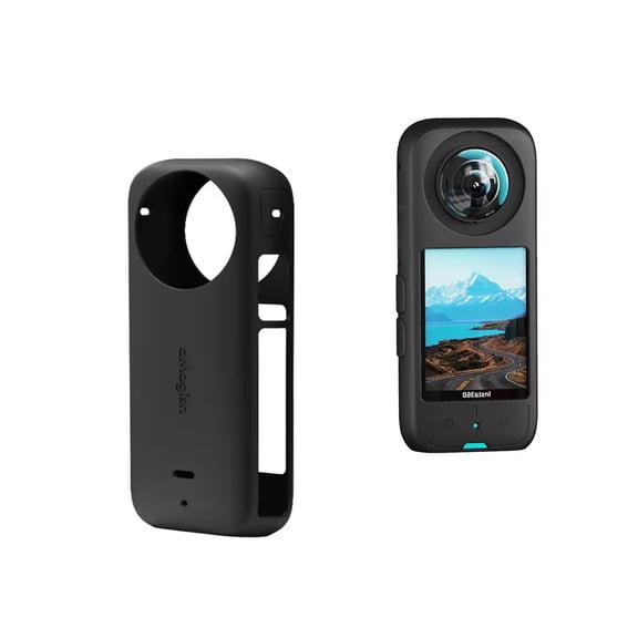 Protective Case for Insta360 X3 Panoramic Action Camera, Silicone All-Round Cover