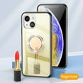 thumbnail image 1 of Protective Case for iPhone 13 Mini 5.4" 2021, iPhone 13 Mini 2021 Cover, Allytech Slim TPU Anti-Yellowing Scratch-Resistant Anti-Slip Grip Smartphone Case for iPhone 13 Mini 2021 Release,Yellow + Rose, 1 of 4