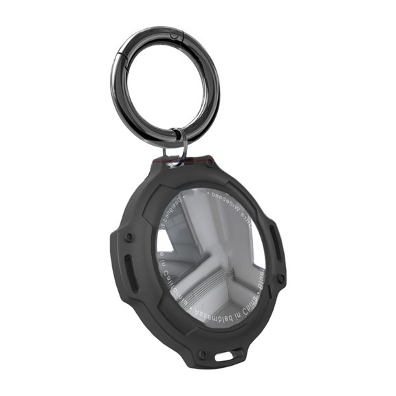 Protective Case with Keychain Waterproof Holder for Trackers Protector Case Keychain Holder Shockproof