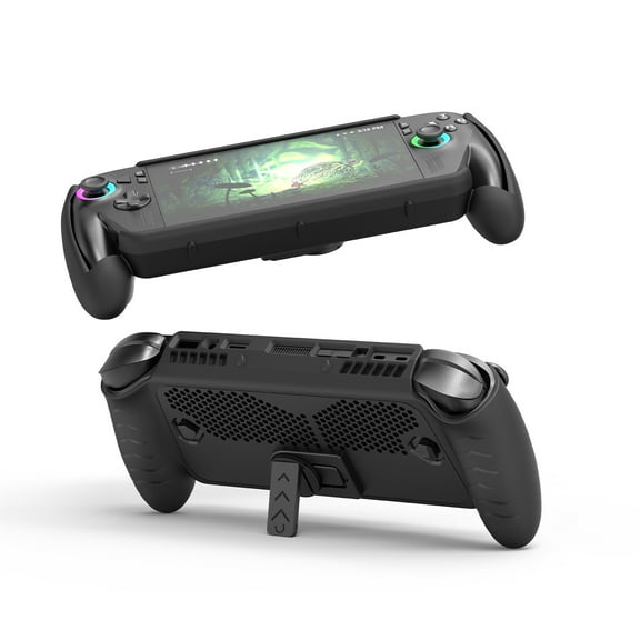 Protective Case with Stand for ASUS ROG Ally / Xbox Ally Handheld, Anti-Drop Protective Shell with Heat Dissipation Vents, Gaming Console Accessories