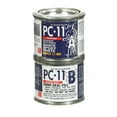 thumbnail image 1 of PC-Products PC-11 Epoxy Adhesive Paste, Two-Part Marine Grade, 1/2lb in Two Cans, Off White 80115, 1 of 9
