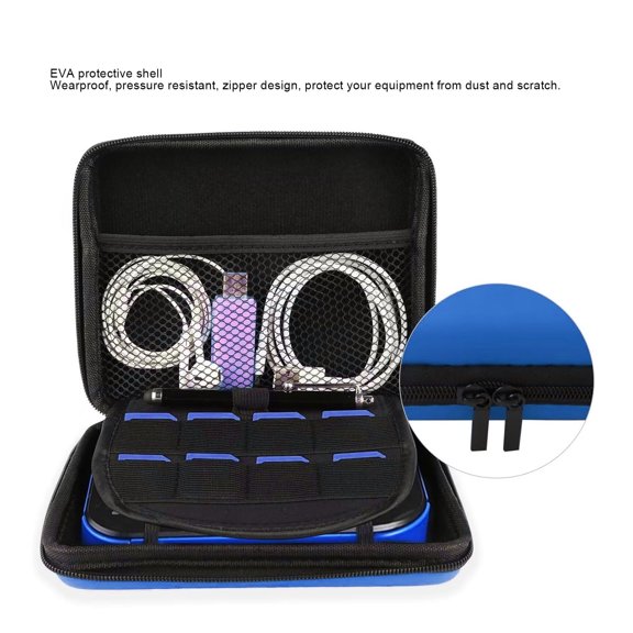 Protective Console Case For 2DS, Holds 8 Games Accessories, Shockproof Travel Pouch