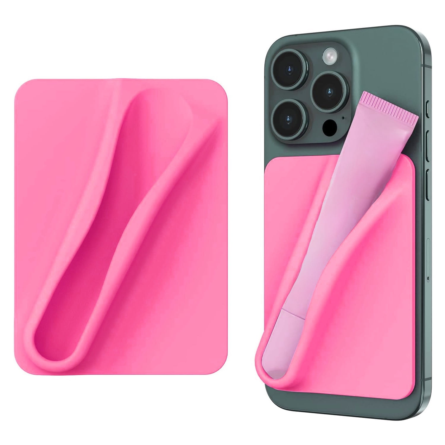 Protective Cosmetic Holder for Lip Gloss - Pink