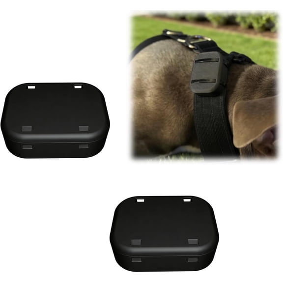 Protective Cover Case Compatible with Fi Dogs Mini GPS Tracker, Slim Sleeve for Device Safety, Secure Holder for Collar Attachment(2Pcs)