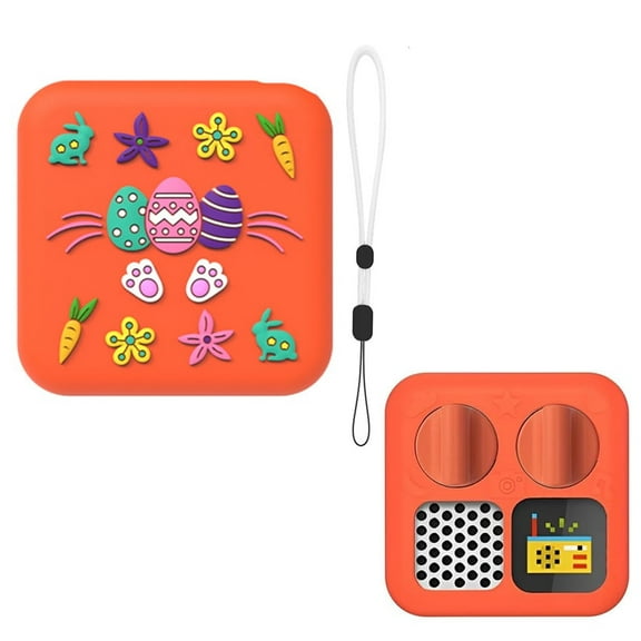 Protective Cover Case for YOTO Mini Audio Player, Silicone Sleeve Anti-Slip Skin Cover Protective Jacket with Wrist Lanyard for Yoto Mini Audio Kids Music Player