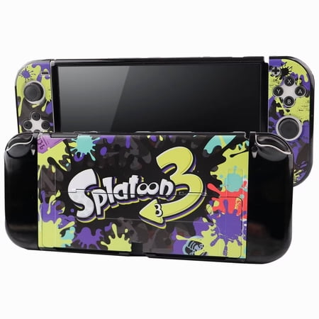 Protective Cover Case for Nintendo Switch Oled Game Console Case Silicone Host Skin Cover For Switch Oled Controller Shell,Multi color