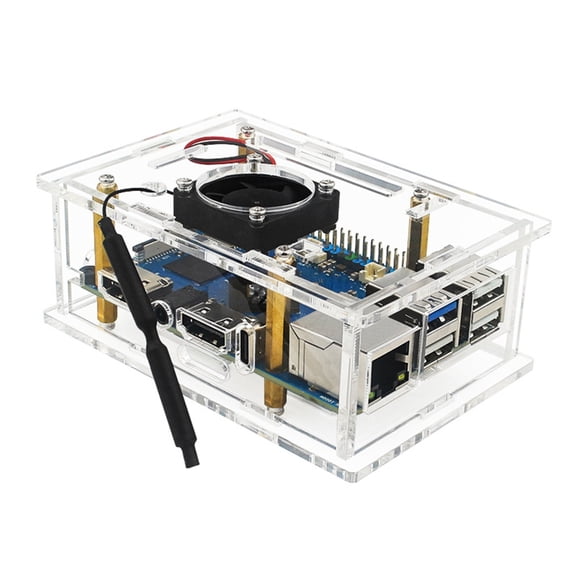Protective Cover Case for Orange Pi 5 Pro Optimized Cooling and Signal Quality