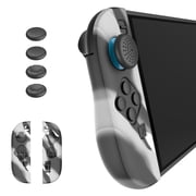 Protective Cover Compatible with Switch 2 Game Controller, Silicone Thumbstick Caps Anti-Slip Joystick Hat-Gray