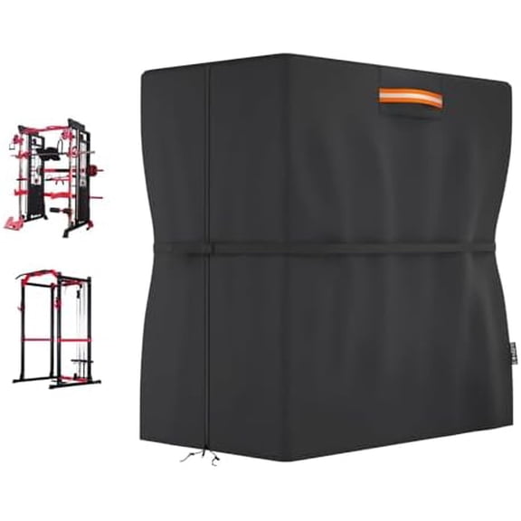 Protective Cover for Home Gym Set, Gym Rack Cover with Zipper Waterproof Dustproof UV Protection for Gym Station/Home Exercise Equipment Set Indoor or Outdoor 41.3" x 68.9" x 72.8"