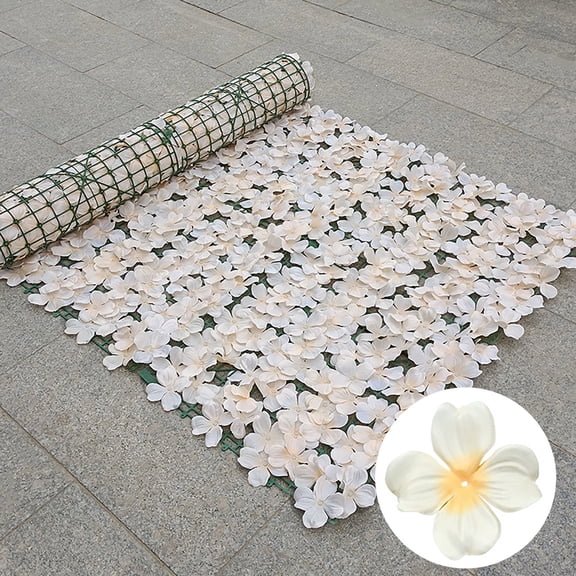 Protective Cover Privacy Screen Flowers Garden 1 PC for Outdoor Privacy and Decoration