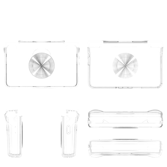 Protective Cover for  Retroid Pocket flip 2 Game Console TPU Cooling Transparent Anti-drop Shell Shockproof Drop-Proof Protective Sleeve Organizer Accessories