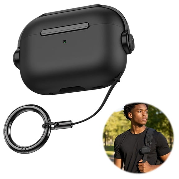 Protective Cover for AirPods 5, TPU Shockproof Case with Lanyard