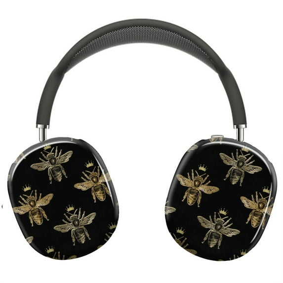 Protective Cover for AirPods Max Honey Bee=4 Headphones Aesthetic Print Snap On Cases