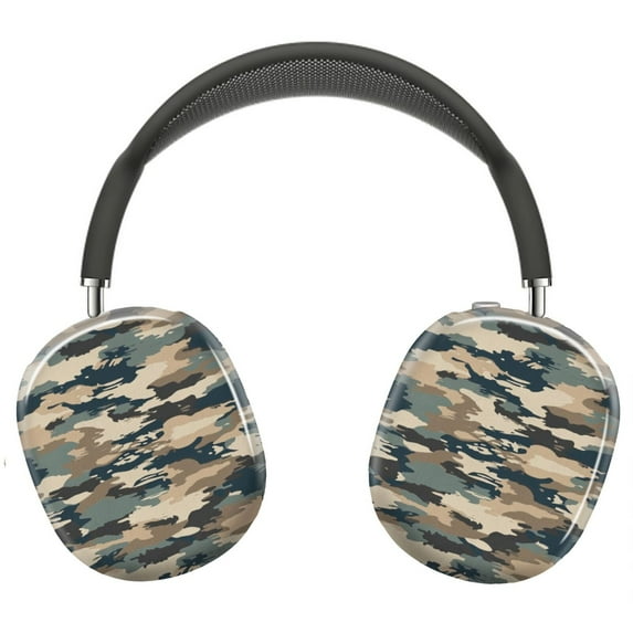 Protective Cover for AirPods Max Military Camouflage =3 Headphones Aesthetic Print Snap On Cases