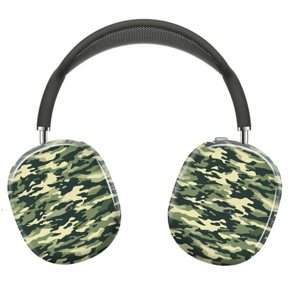 Protective Cover for AirPods Max Military Camouflage =4 Headphones Aesthetic Print Snap On Cases
