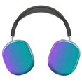 thumbnail image 1 of Protective Cover for AirPods Max Purple Green Exotic Colorful Gradients=79 Headphones Aesthetic Print Snap On Cases, 1 of 5