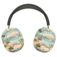thumbnail image 1 of Protective Cover for AirPods Max Vintage Hawaii Coast=4 Headphones Aesthetic Print Snap On Cases, 1 of 5
