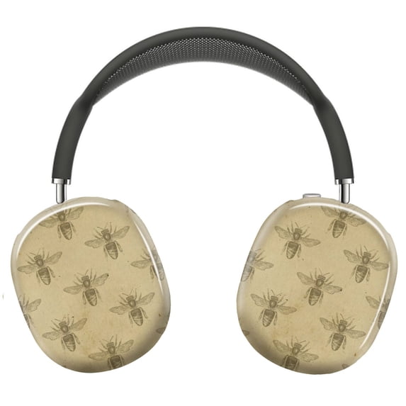 Protective Cover for AirPods Max Vintage Honey Bee=16 Headphones Aesthetic Print Snap On Cases