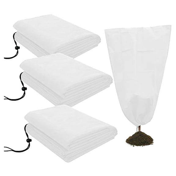 Jialinnn 9.84 in x 9.84 in Non-woven Fabric Plant Covers