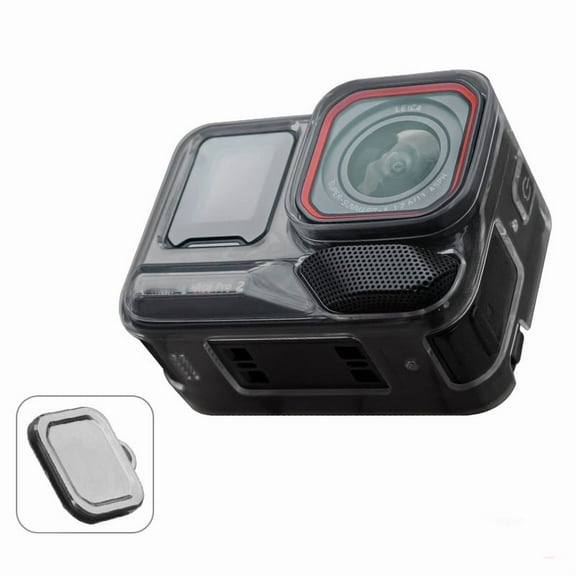 Protective Cover for Insta360 Ace Pro 2,TPU Case Anti-dust and Drop-Proof Body Case with Lens Cap for Insta360 Ace Pro 2 Camera Accessories