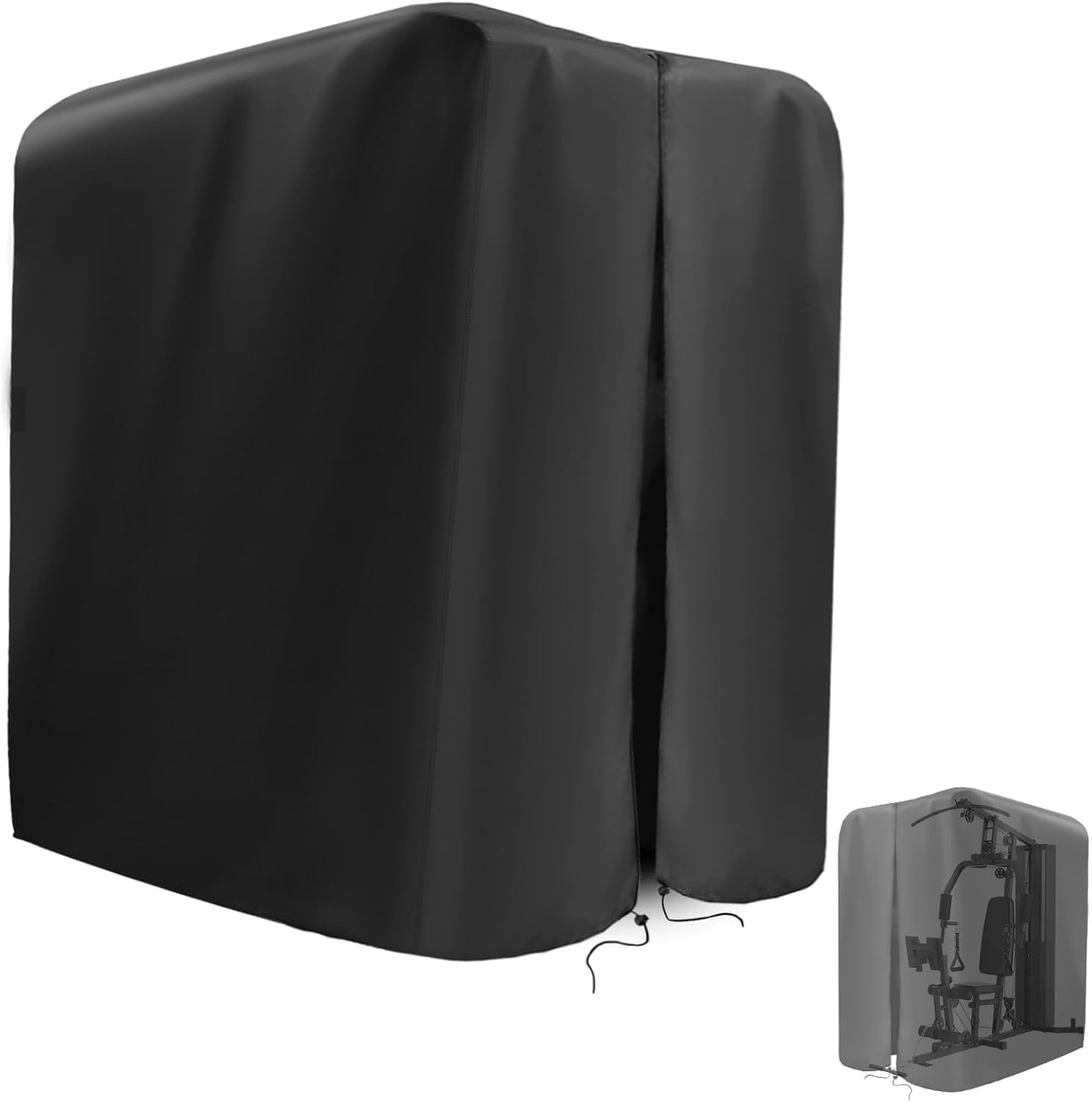 Exercise Bench Covers Protective Cover with waterproof zipper for Home Gym, Gym Rack Cover ...