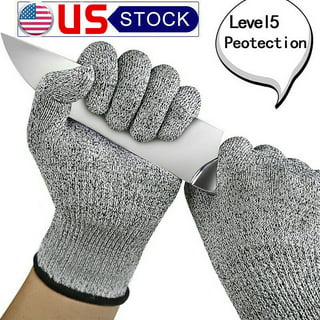 Sohindel Cut Resistant Gloves Food Grade Safety Cutting Gloves for Kitchen Cut Vegetables Kill Fish Slaughter - Medium, Women's, Size: One Size