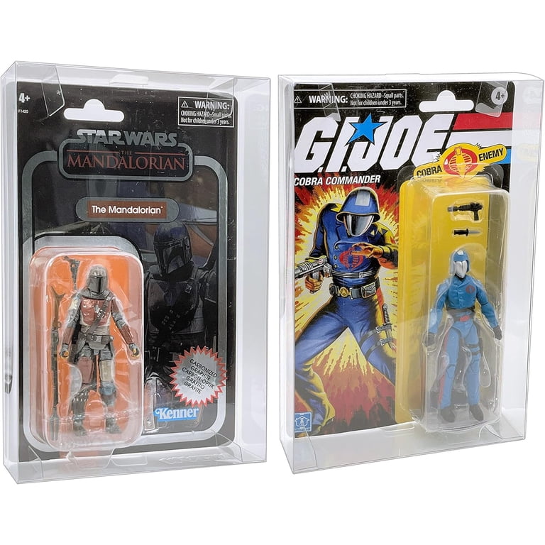 carded action figure display case Star Wars / GI Joe / Indiana Jones / Blackhole Carded Figures Acrylic Display Case