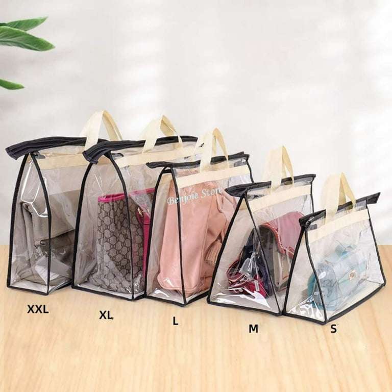 Clear dust bags for purses hotsell