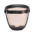 thumbnail image 1 of Protective Face Mask with Black Frame and Brown Lens Visor Shield, Clear Face Protector Anti-Fog Shield Full Face Defense Impact Resistant Adjustable Headband Reusable Safety Visor, By Kingtowag, 1 of 9