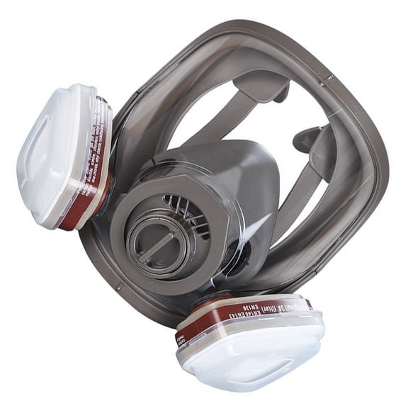 Protective Face Mask With Filter Systems Reusable Respirator Mask Welding Woodworking Work Protections