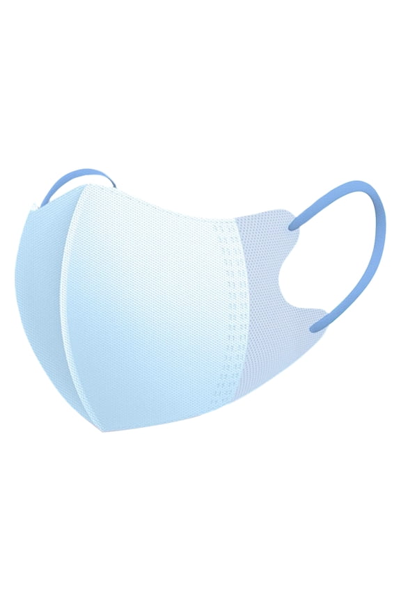 Protective Face Masks Face Masks Disposable, 4 Layer Protective Breathable Respirator, Comfortable Dust Proof Face Cover Ideal For Daily Outdoor Home And Office Use (Children-50Pack-Blue)