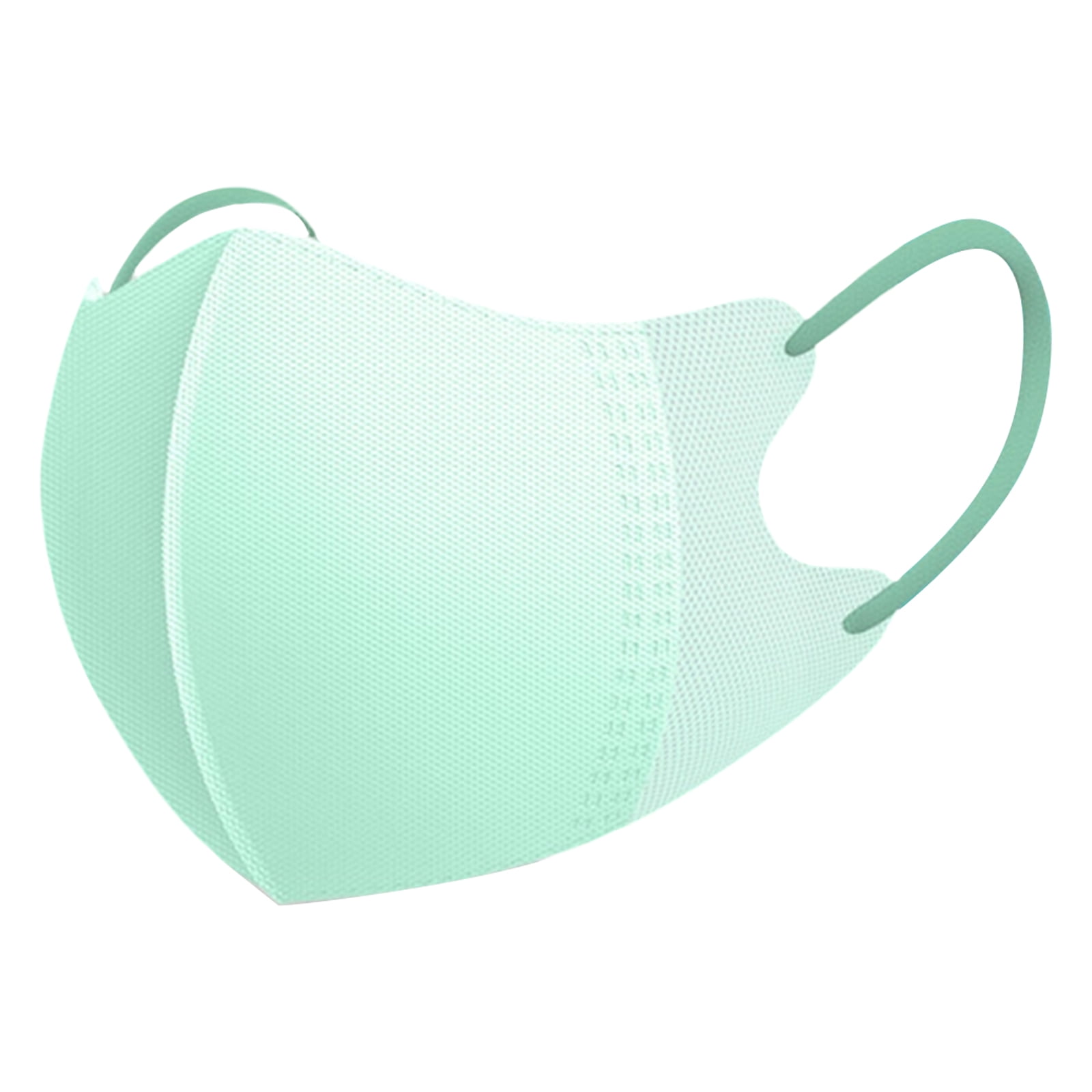 Protective Face Masks Face Masks for Adults Men Women 4 Layer Protection Dust Breathable Comfortable Respirator (Children-50Pack-Green)