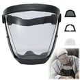 thumbnail image 1 of Protective Face Shield Anti Fog Half Coverage Plastic Safety Visor with Comfortable Fit for Work and Daily Protection Use,face shield,E,1PC, 1 of 10