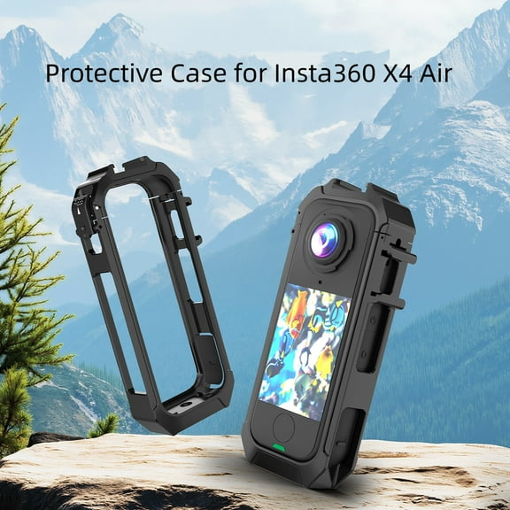 Protective Frame for 360 X4 Air Camera , Plastic Camera Frame Cage,Camera Bezel,Shockproof Drop-Resistant Protective Case for 360 X4 Air Accessories