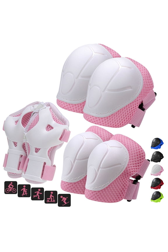 Protective Gear 6-Piece Set for Skating Biking and Sports | Comfortable, Adjustable, All-Round Safety Equipment for Active Use