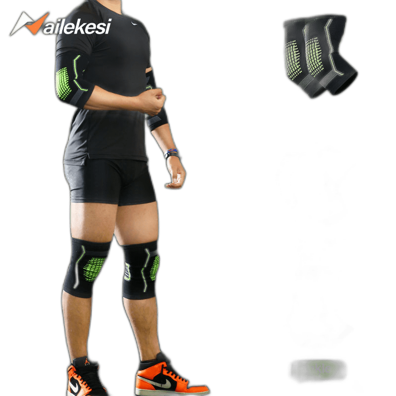 Protective Gear Full Set Of Soccer Goalkeeper Knee Pads Elbow Pads