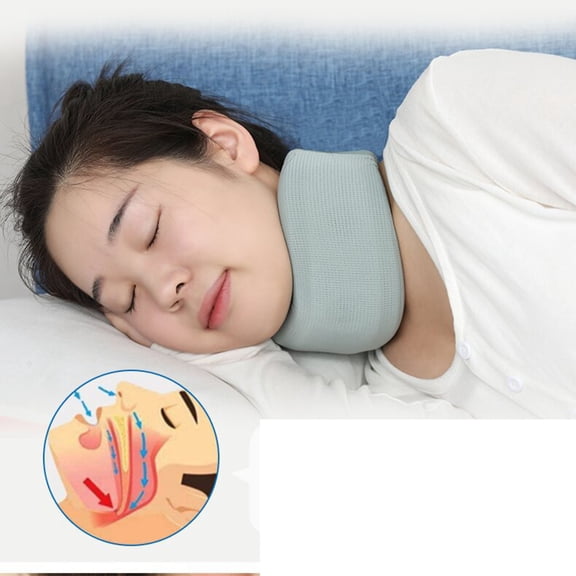 GleamNest Protective Gear Neck Washable Adjustable Neck Brace for Vertebrae Stabilization Travel and Sleep Comfort, Green, 8.5cm30cm