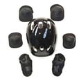 thumbnail image 1 of Protective Gear Set, 7Pcs Cycling Helmet with Knee, Elbow, and Hand Pads, Durable ABS Material, Comfortable Adjustable for Skateboarding and Biking, 1 of 3