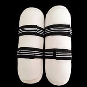 Protective Gear Taekwondo Guard Lightweight Elastic Strap Padded Guard Protection for Training Martial Arts Kickboxing Karate Leg Guards S