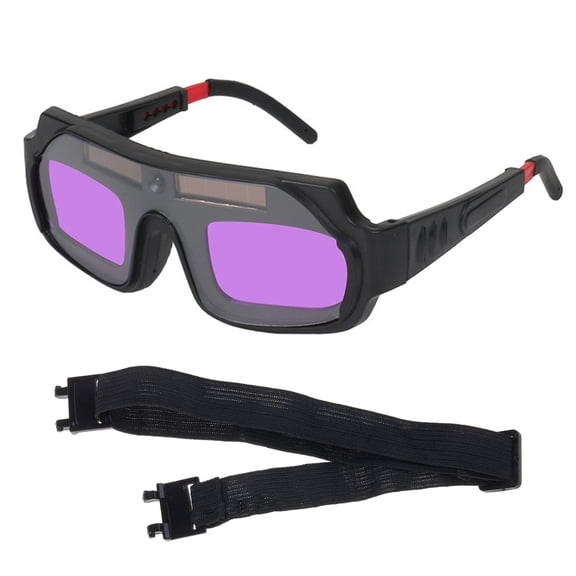 Protective Glasses Solar Automatic Darken Welding Solar Auto Darken Welding Glasses Welder Mask Eye Goggles