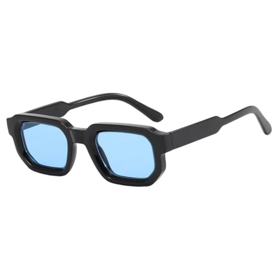 Protective Goggles Rectangle Full Frame Safety Lens, Windproof Dustproof Eyewear All Round Protection For Outdoor Activities Working And Daily Eye Shield Black - 14.5cm