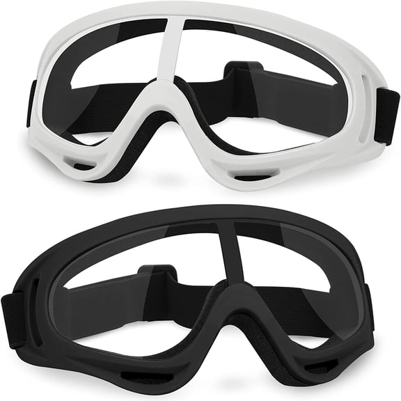 Protective Goggles Safety Glasses Eyewear Compatible with Nerf Guns for Kids Teens Game Battle