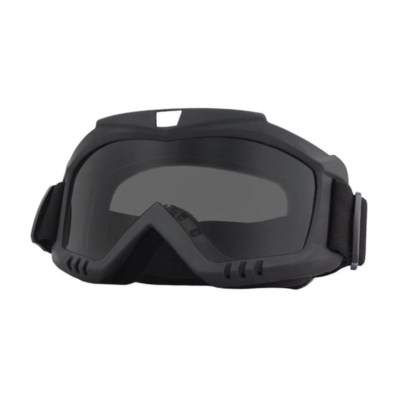 Protective Goggles, Windproof Anti-Uv Design With Adjustable Strap, For Outdoor Cycling Skiing Tactical Activities