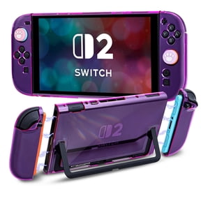 Protective Hard Case for Nintendo Switch 2 2025, Soft Grip Cover for Joy Con,Detachable JoyCon Controller Shockproof & Scratch-Resistant Console Shell