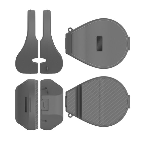 Protective Hard Shell Earphone Organiser with Dedicated Compartments Water Case for Standard/Small /Swim