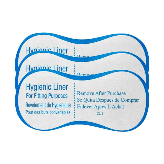 Protective Hygienic Clear Adhesive Liners Strips Swimwear Bikini Lingerie (500) (50)